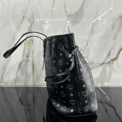 Mcm shopper bag black